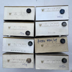 ASTRO Vintage Made in Italy 4-Hole Marbled Sewing Buttons – 24L, 30L & 32L – Wholesale Gross Boxes