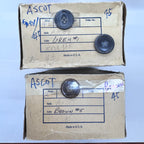 ASCOT 4-Hole Sewing Buttons – 40L, 45L & 50L – Grey & Brown – Wholesale Gross Boxes