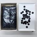 ANCHOR 25L 3/4 inch 4-Hole Buttons – Jet Black – Made in Korea – 1 Gross Wholesale Box