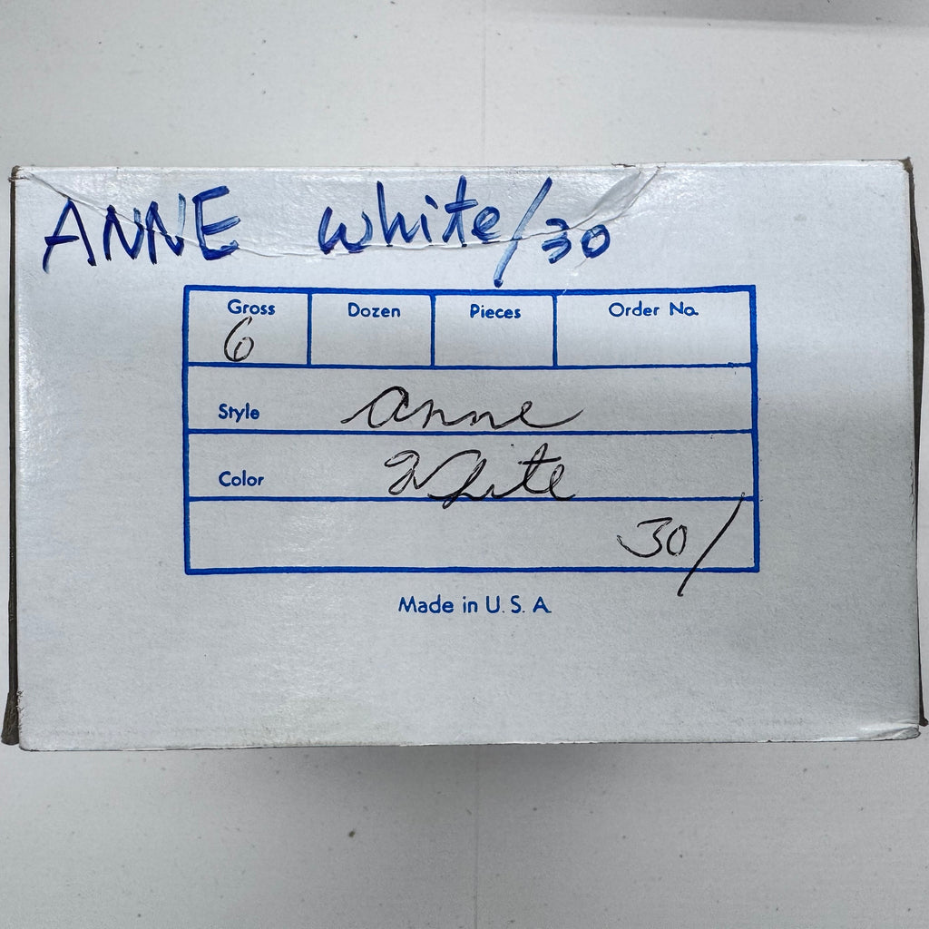 ANNE Round Shank Sewing Buttons – 24L 30L 36L – Black White Khaki Ivory – Made in Korea – Bulk Wholesale